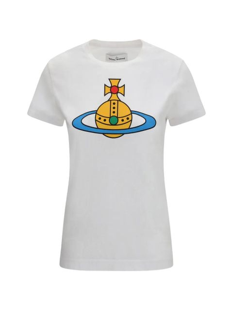 Vivienne Westwood Orb oversized T-shirt - White - zdjęcie produktu nr 1