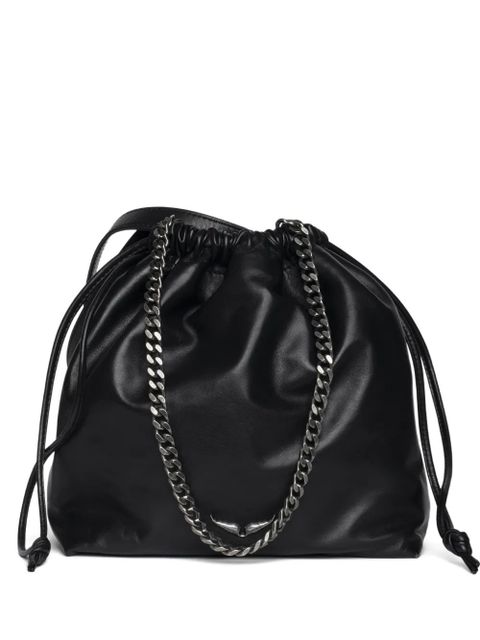 Zadig&Voltaire chain-handle drawstring bag - Black - zdjęcie produktu nr 1