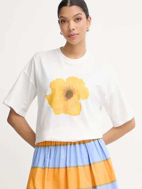 Never Fully Dressed T-shirt oversize damski bawełniany - zdjęcie produktu nr 2