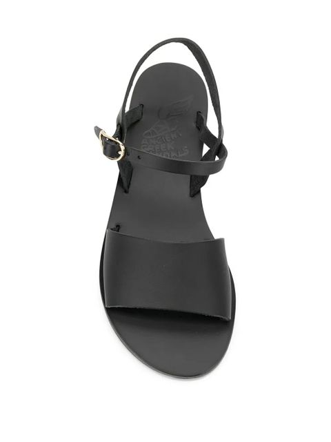 Ancient Greek Sandals Kaliroi sandals - Black