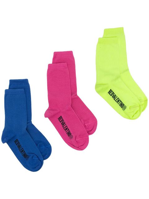 Valentino Garavani set of three pairs socks - Multicolour - zdjęcie produktu nr 1