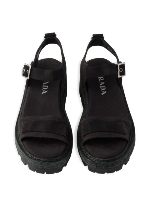 Prada canvas sandals - Black