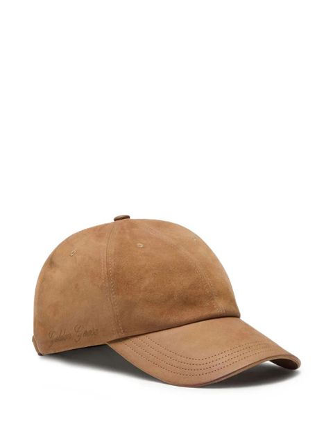 Golden Goose stud suede cap - Brown