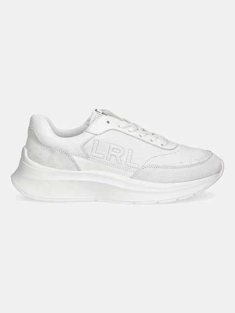 Lauren Ralph Lauren sneakersy skórzane Franky damskie kolor biały 802969384001 - zdjęcie produktu nr 2