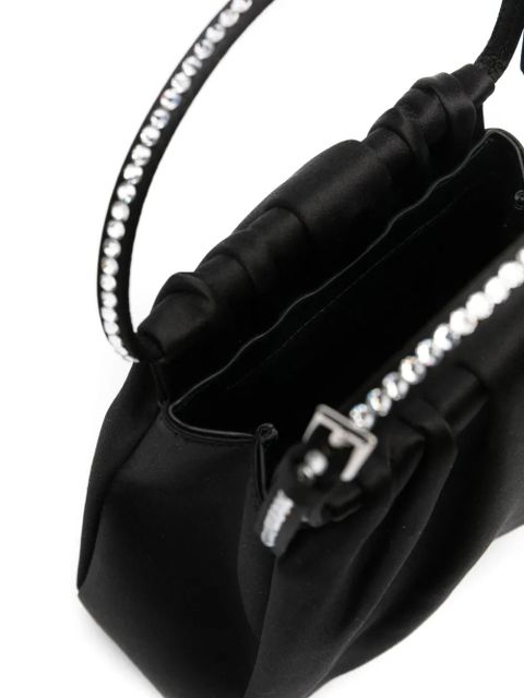 Amina Muaddi Vittoria mini bag - Black