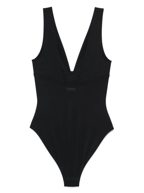 MC2 Saint Barth V-neck swimsuit - Black - zdjęcie produktu nr 2