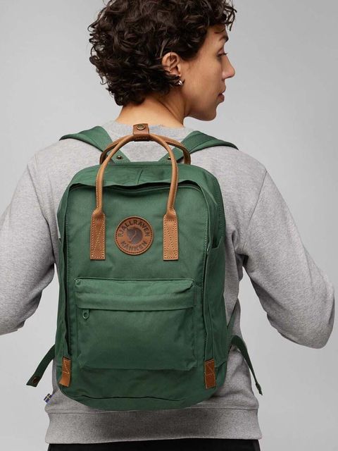 Fjallraven plecak F23803.679 Kanken no. 2 Laptop 15 kolor zielony duży gładki