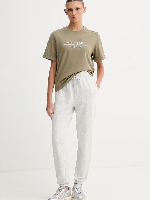 Guess t-shirt damski X NORTH SAILS - zdjęcie produktu nr 1