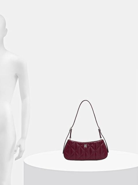 Calvin Klein torebka kolor bordowy LV04F3327G