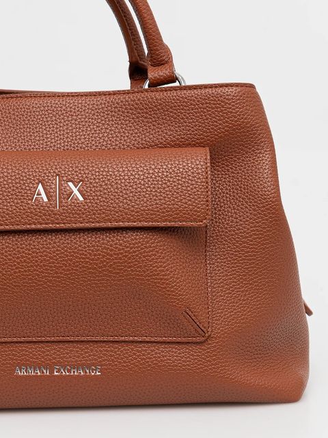 Armani Exchange torebka kolor pomarańczowy XW001545 AF17019