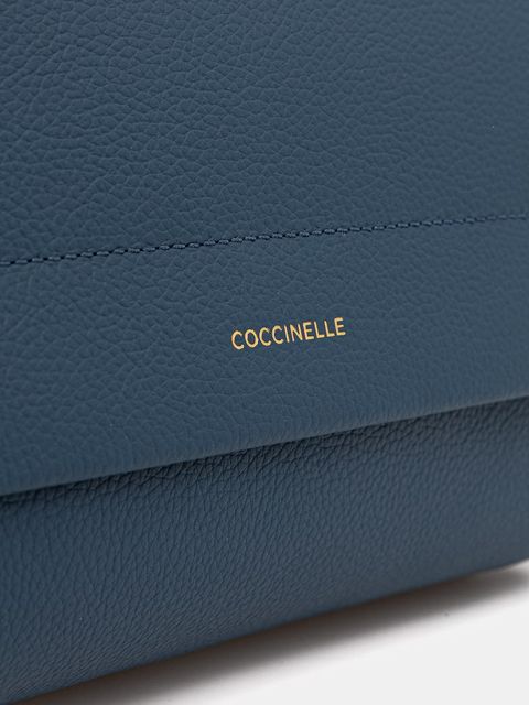 Coccinelle torebka skórzana BOHEME GRANA DOUBLE