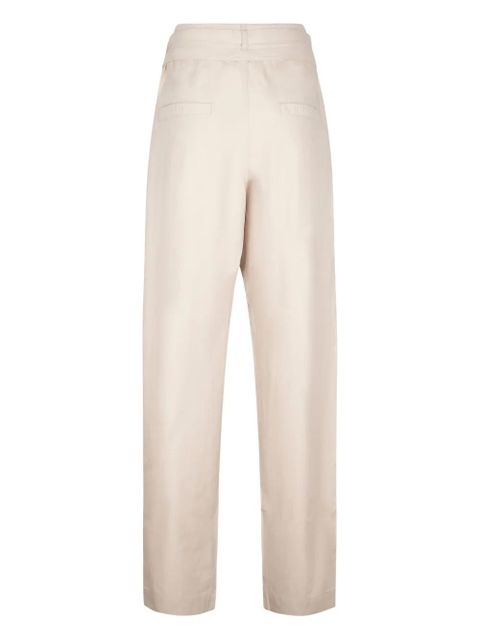 MARANT ÉTOILE belted pleated trousers - Neutrals - zdjęcie produktu nr 2