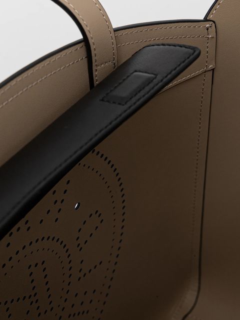 Karl Lagerfeld torebka skórzana kolor czarny A1W30060