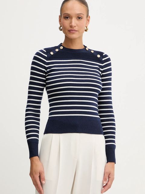 Guess sweter HELEN damski kolor granatowy W5BR36 Z0422 - zdjęcie produktu nr 1