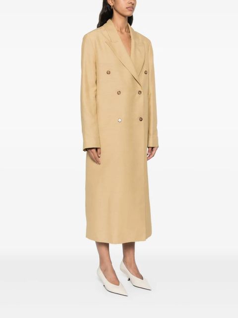 LouLou de Saison double-breasted coat - Neutrals - zdjęcie produktu nr 2