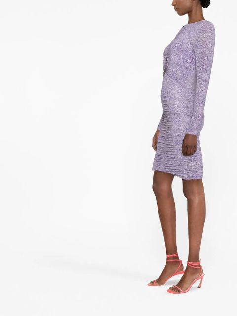 ISABEL MARANT Jana cut-out mini dress - Purple