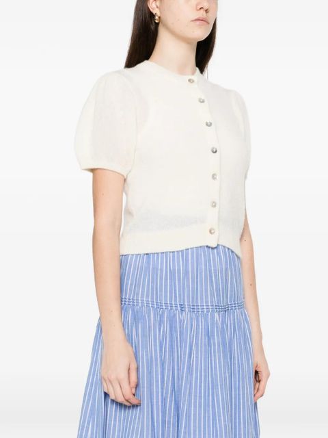 DÔEN puff-sleeves anisa knit - Neutrals