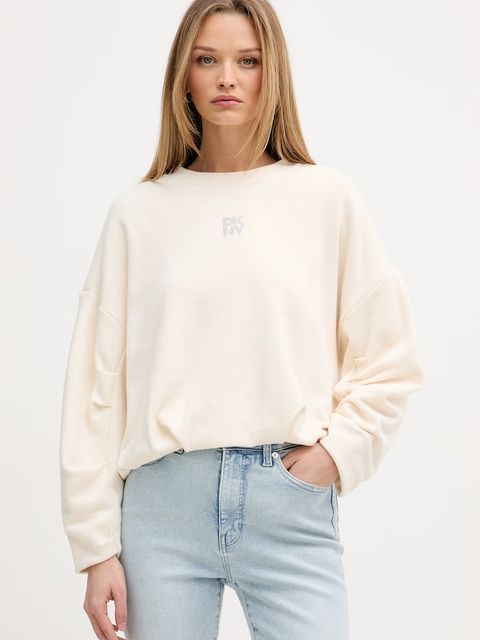 DKNY bluza damska bawełniana - zdjęcie produktu nr 1