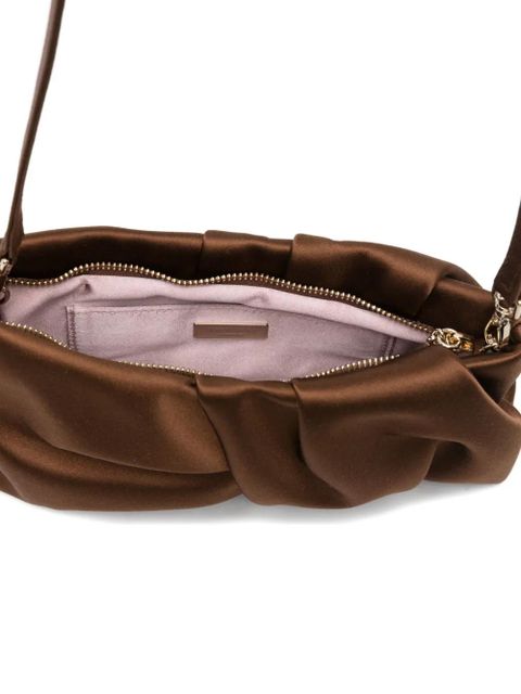 Jimmy Choo twisted clutch bag - Brown