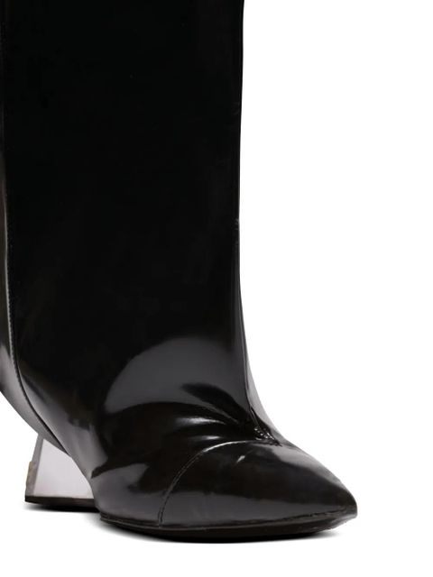 Balmain 95mm pointed-toe boots - Black
