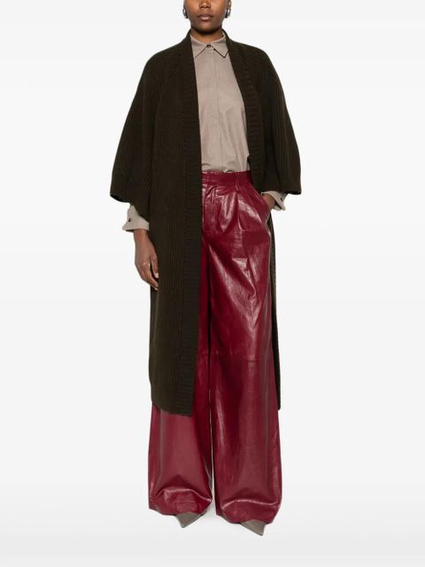 Max Mara cropped-sleeve cardi coat - Green - zdjęcie produktu nr 2