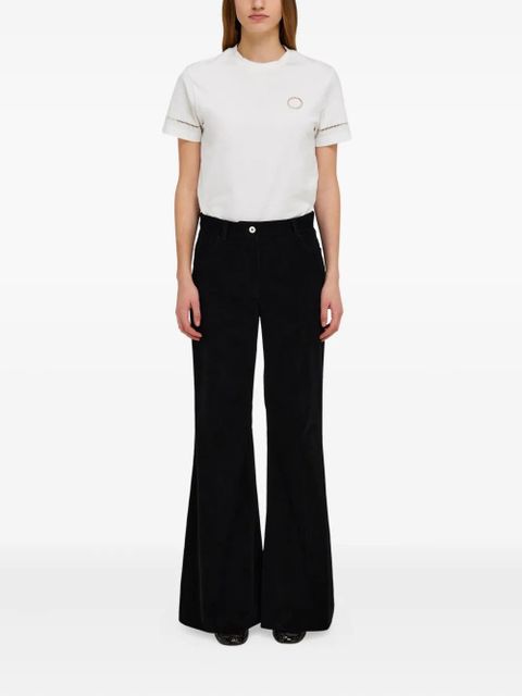 Ferragamo flared trousers - Black