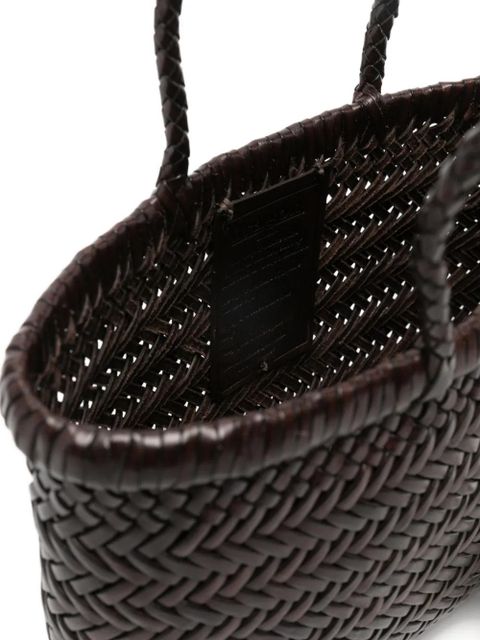 DRAGON DIFFUSION Mini Flat Gora tote bag - Brown