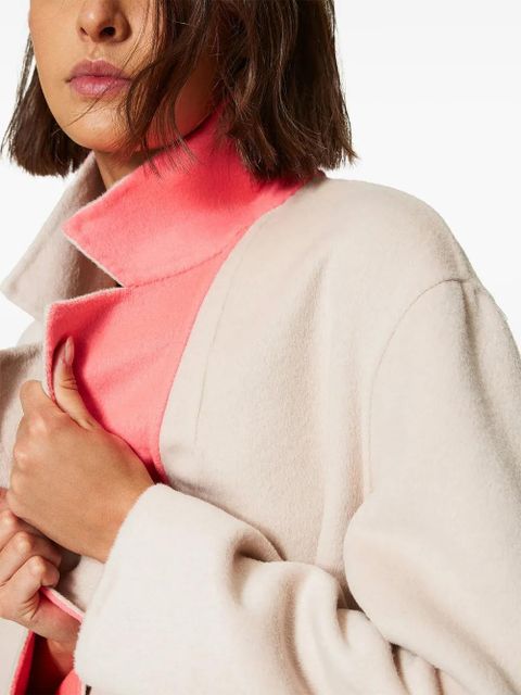 TWINSET x Myfo reversible coat - Neutrals