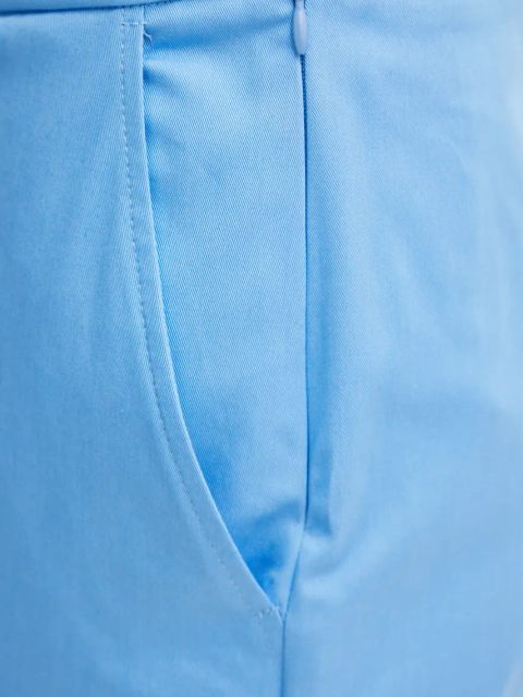 MAX&Co. spodnie damskie kolor niebieski fason cygaretki medium waist 2516131084200