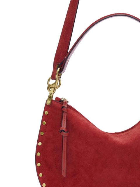 ISABEL MARANT Oskan Soft zip shoulder bag - Red - zdjęcie produktu nr 2