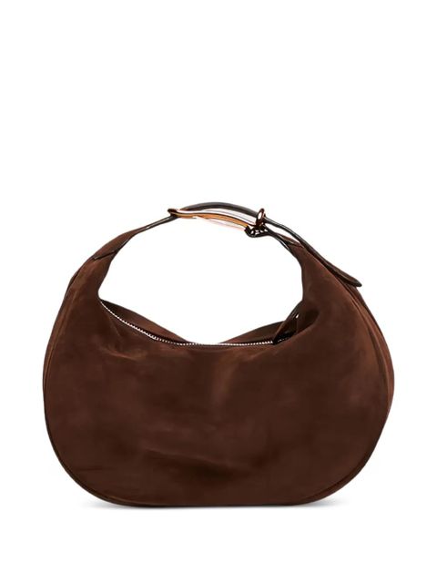 Liffner Moon zipped calf leather tote bag - Brown - zdjęcie produktu nr 1