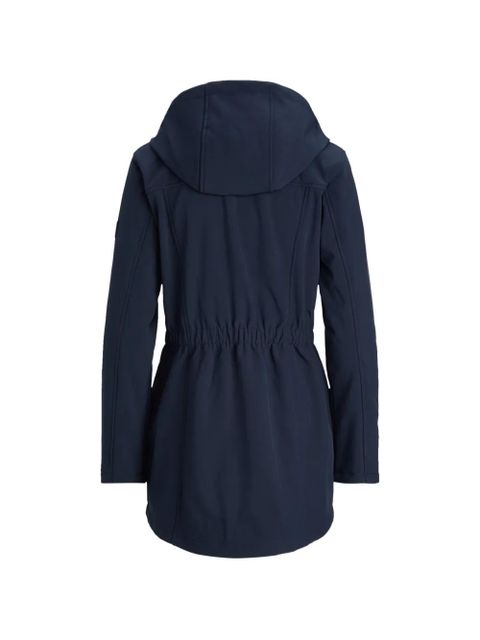 Lauren Ralph Lauren drawstring-waist hooded coat - Blue - zdjęcie produktu nr 2