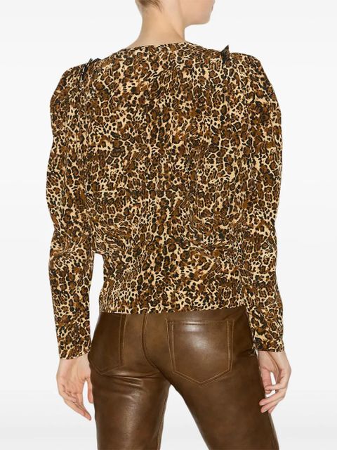 ISABEL MARANT Zarga blouse - Brown
