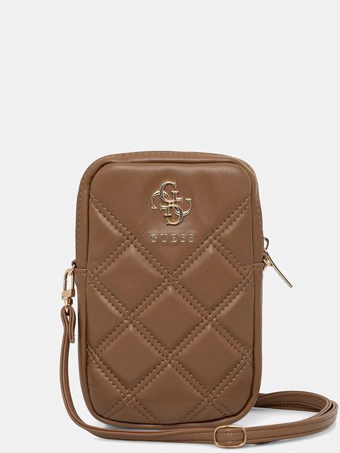 Guess pokrowiec na telefon kolor brązowy GUWBZPSQSSGW
