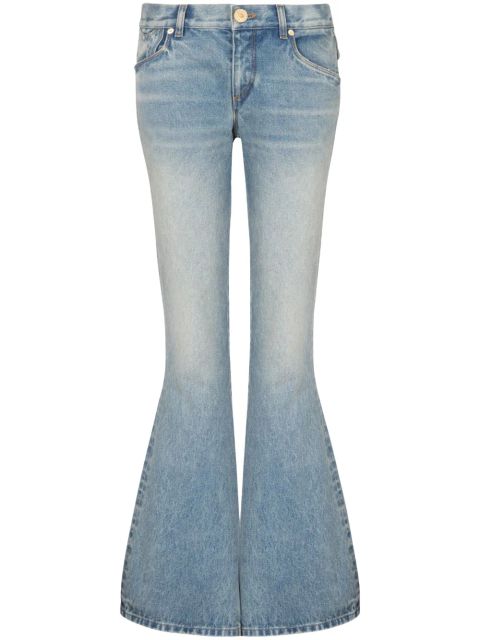 Balmain Western low-rise bootcut jeans - Blue - zdjęcie produktu nr 1