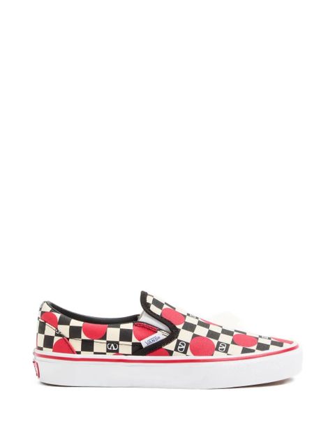Valentino Garavani x Vans VLogo Checkerboard slip-on sneakers - White - zdjęcie produktu nr 1
