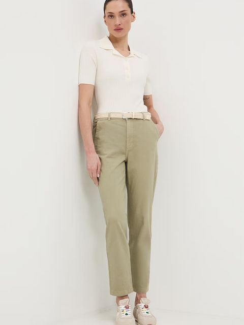 Medicine spodnie chinos damskie bawełniane z elastanem - zdjęcie produktu nr 2