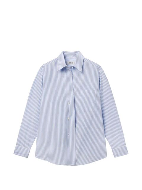AGOLDE Aris striped shirt - Blue - zdjęcie produktu nr 1