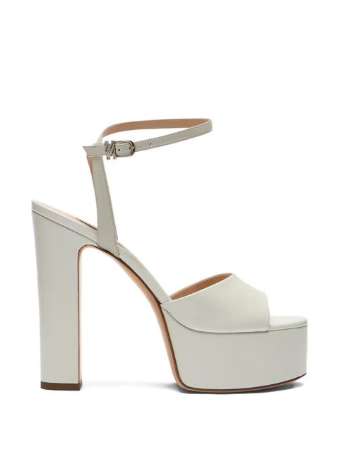 Casadei Patty platform heeled sandals - White - zdjęcie produktu nr 1