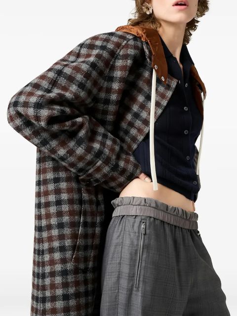 Miu Miu buttoned cashmere cardigan - Blue