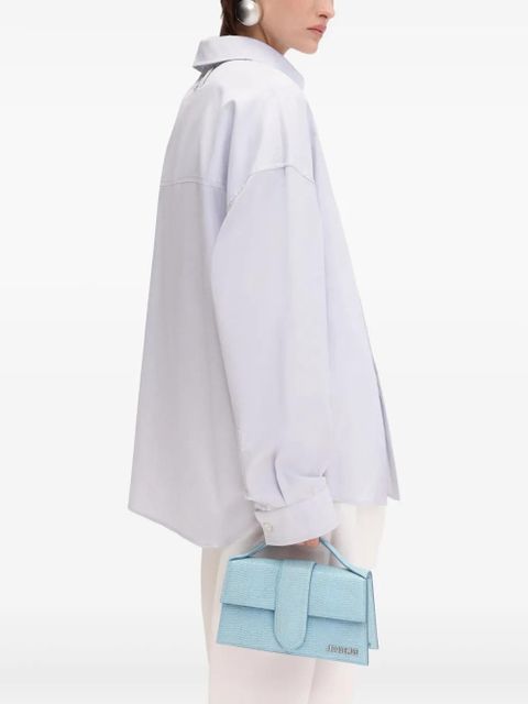 Jacquemus Le Grand Bambino tote bag - Blue - zdjęcie produktu nr 2