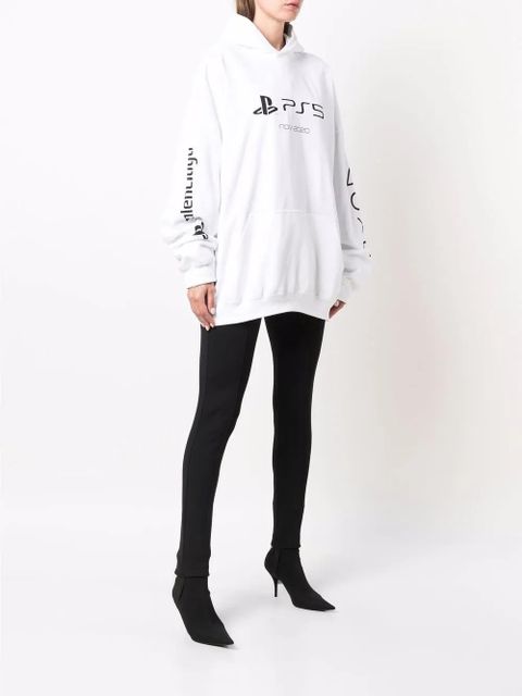 Balenciaga PS5 hoodie - White