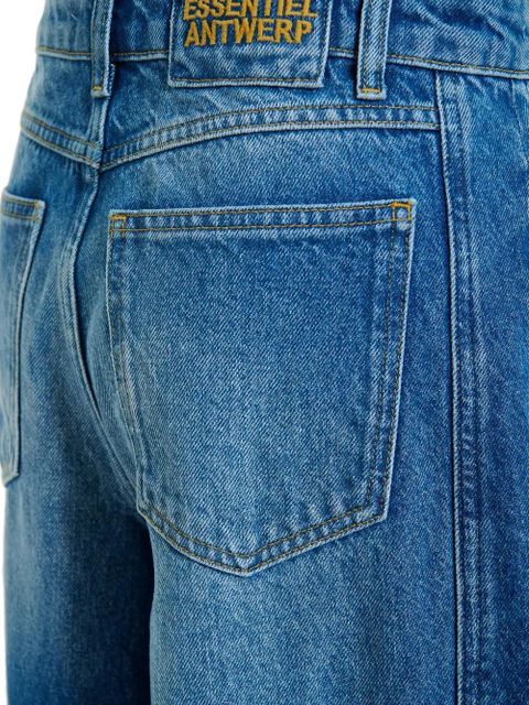 Essentiel Antwerp flap pocket flared jeans - Blue - zdjęcie produktu nr 2