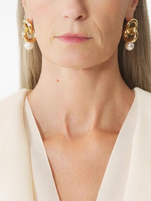 Lanvin drop earrings - Gold - zdjęcie produktu nr 2