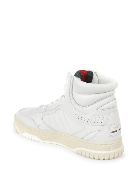 Gucci Re-Web high-top sneakers - White