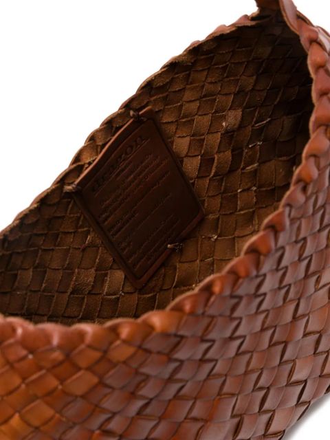 DRAGON DIFFUSION mini Rosanna leather tote bag - Brown