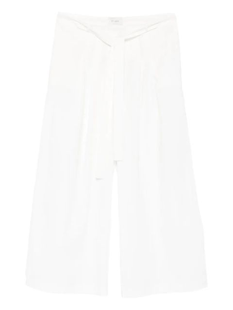 St. Agni belted trousers - White - zdjęcie produktu nr 1