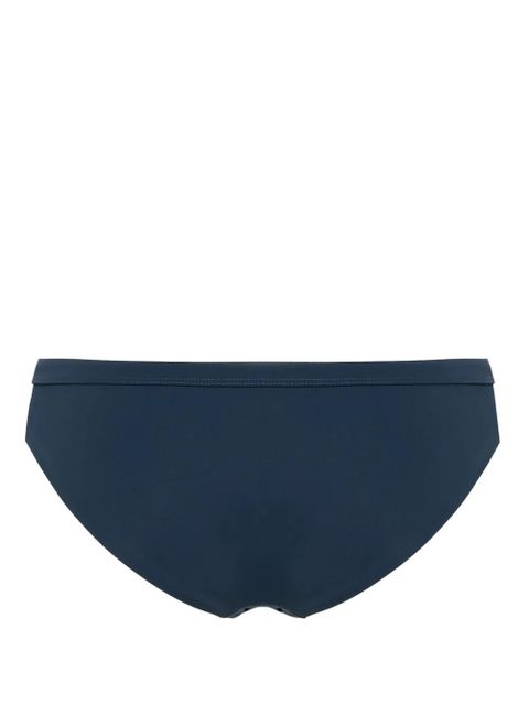 Jil Sander elasticated-waistband bikini bottom - Blue - zdjęcie produktu nr 2