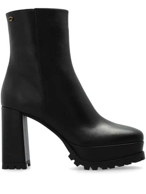 Gianvito Rossi 70mm Harlem boots - Black - zdjęcie produktu nr 1
