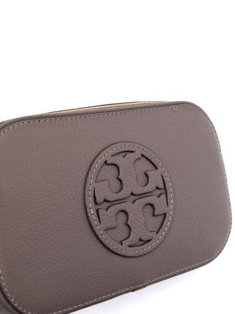 Tory Burch mini Miller leather crossbody bag - Brown